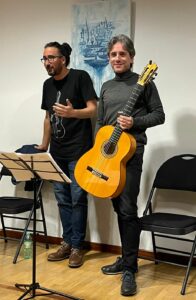 Juan Ignacio González y Diego Mejías imparten los Conciertos Didácticos en Colaboración con la Biblioteca de Castilla la Mancha